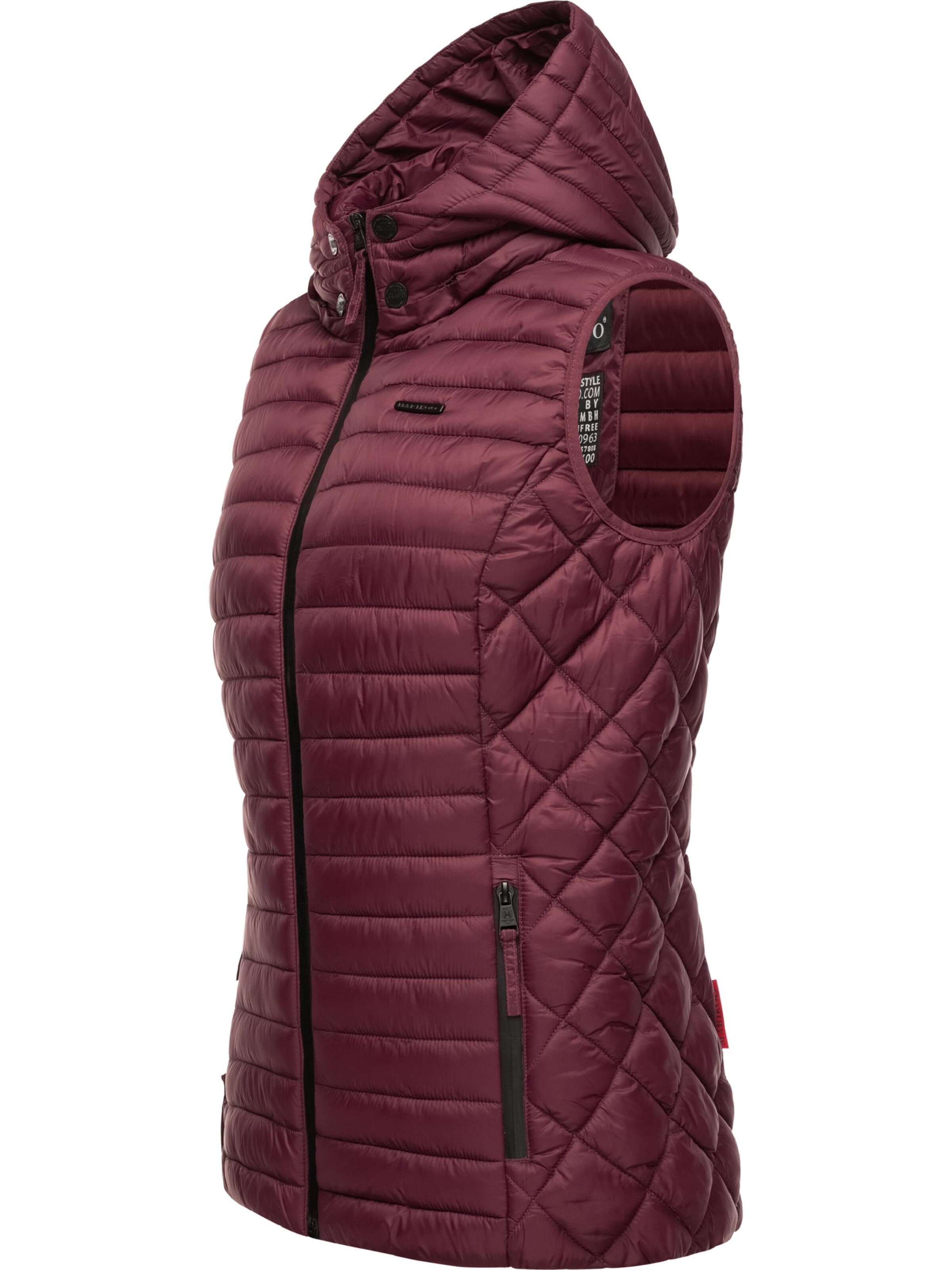 MARIKOO Bodywarmer 'Hasenpfote' in Rood
