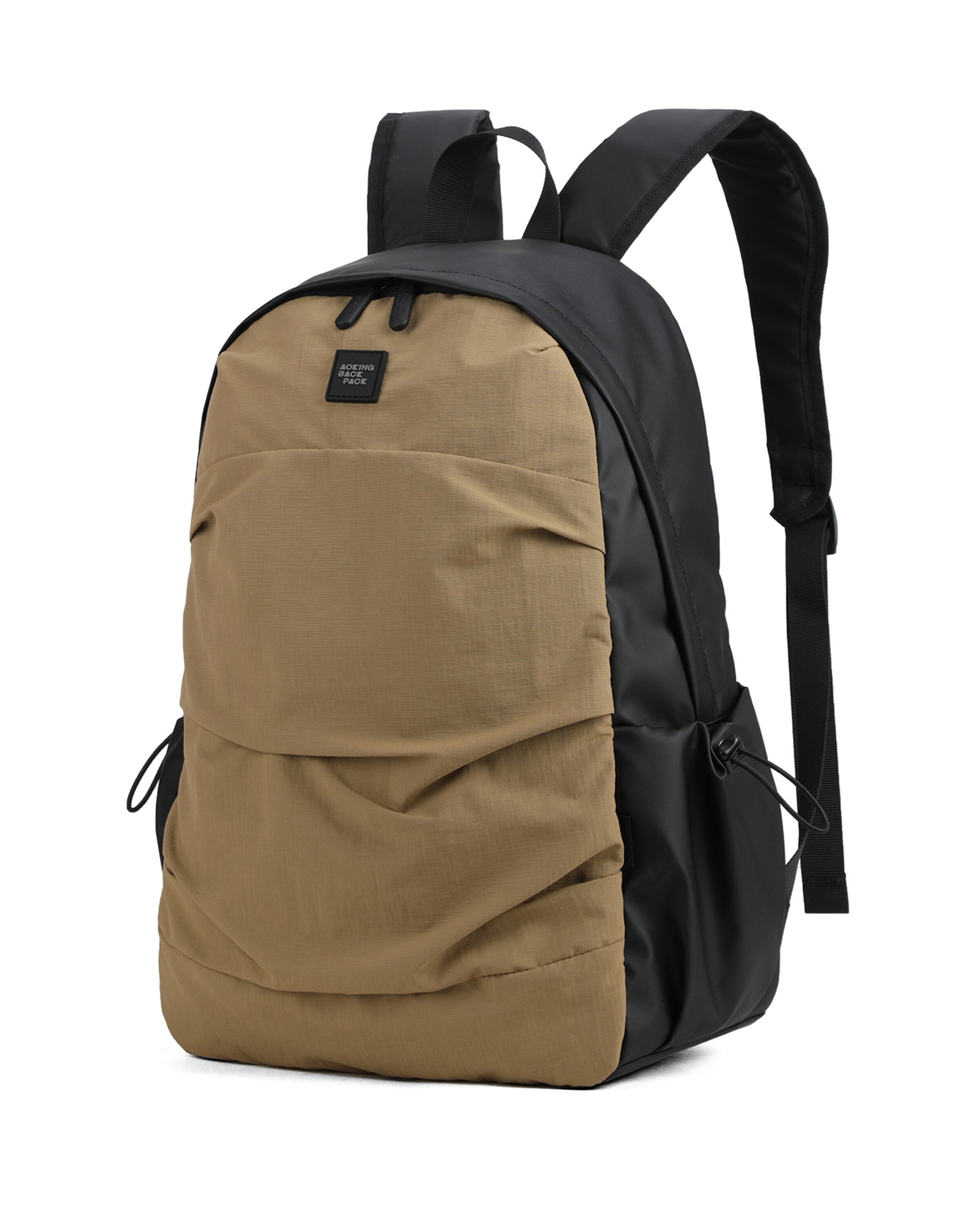 Aoking Rucksack in Braun: Vorderseite