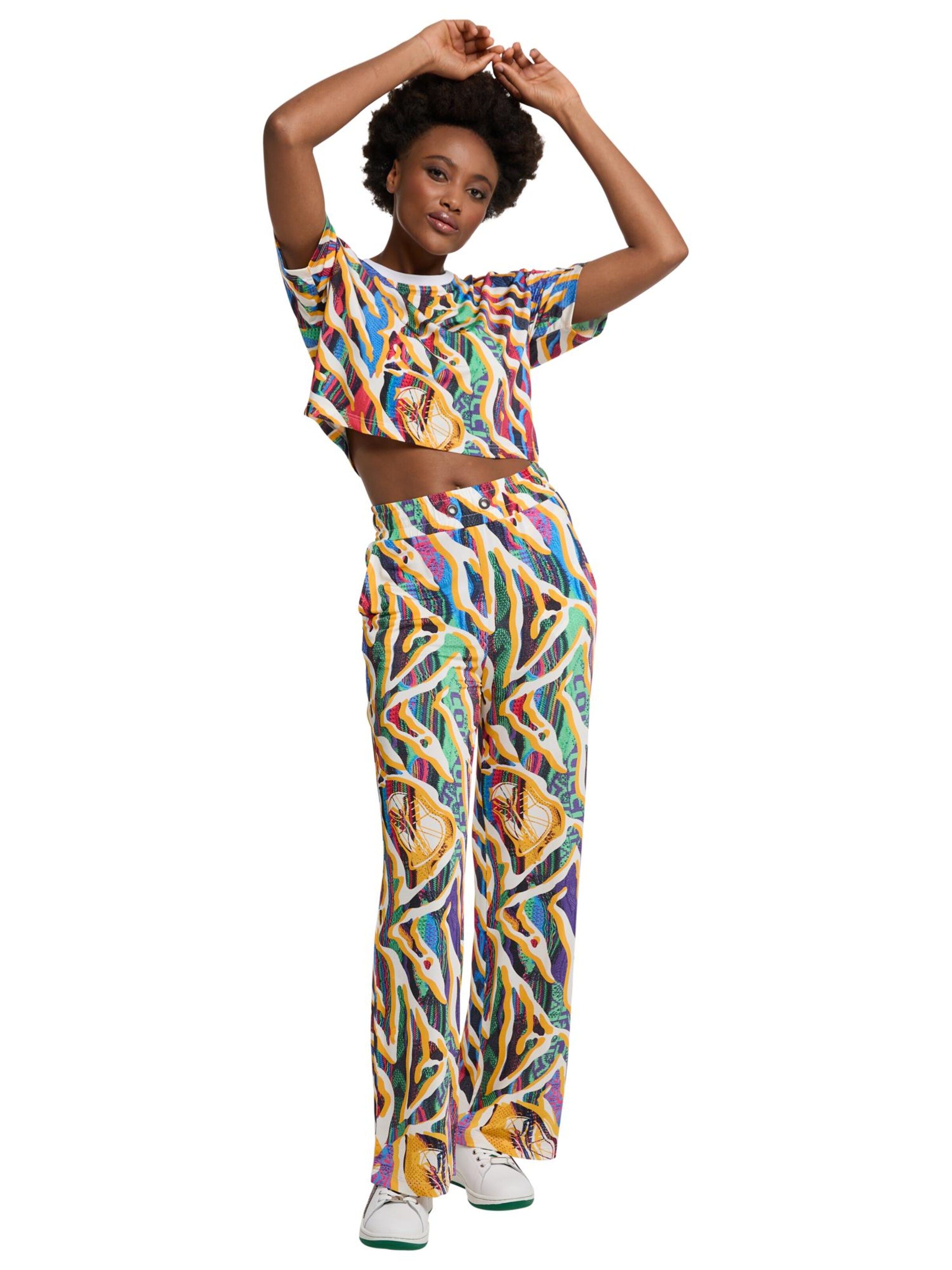 Carlo Colucci Loosefit Hose 'De Antoni' in Mischfarben