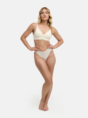 cfabPush-up Grudnjak 'Low Back Compact Light Push-Up BH' - bijela boja