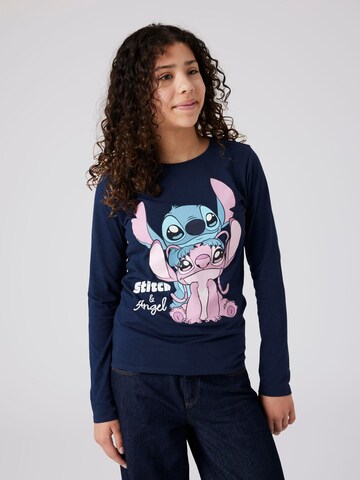 TWO SOON Bluser & t-shirts 'Stitch' i blå: forside