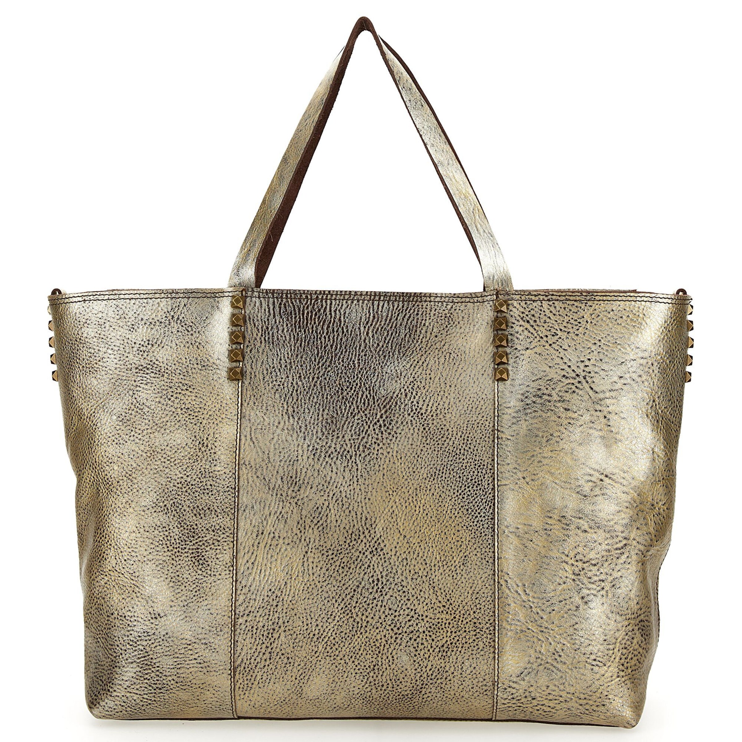 Large gold hotsell tote bag