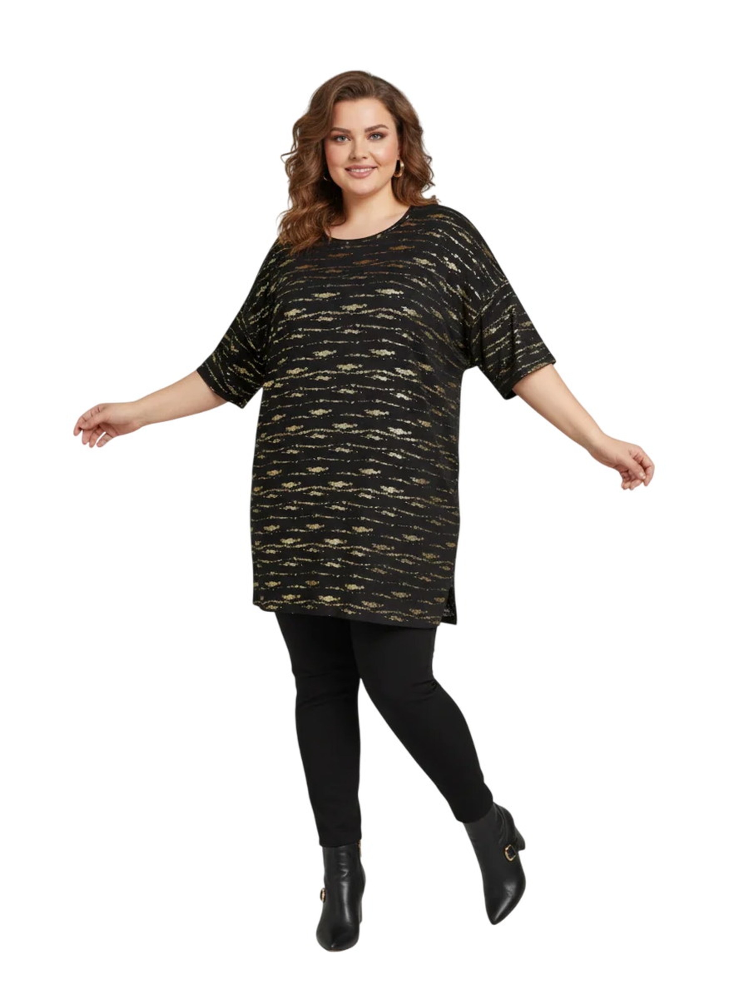 Shape Of You Shirt in Black