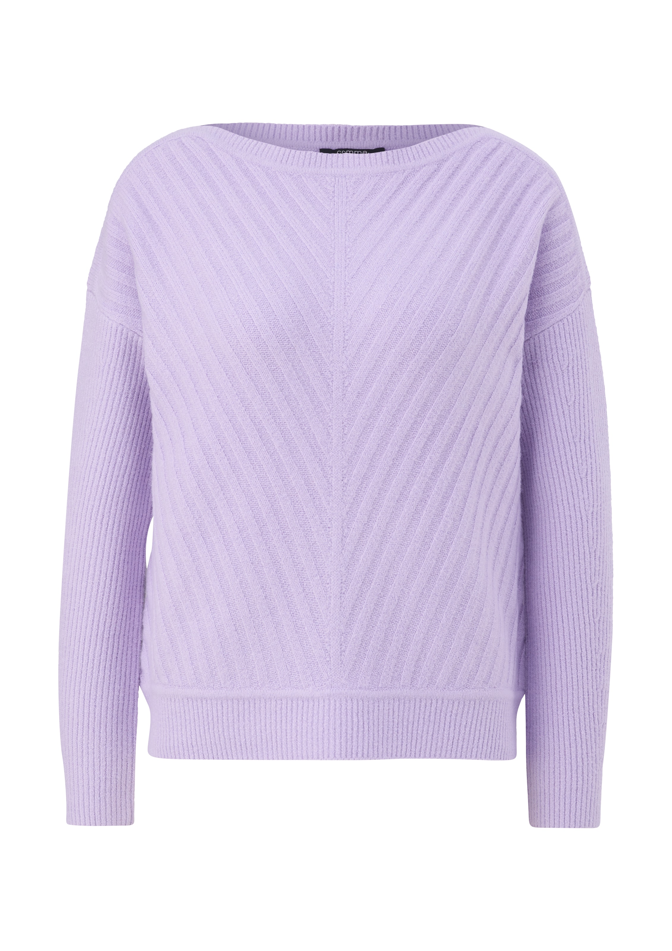 COMMA Trui in Lila: voorkant