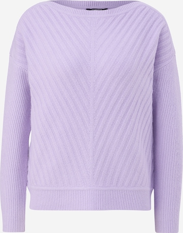 Pull-over COMMA en violet : devant