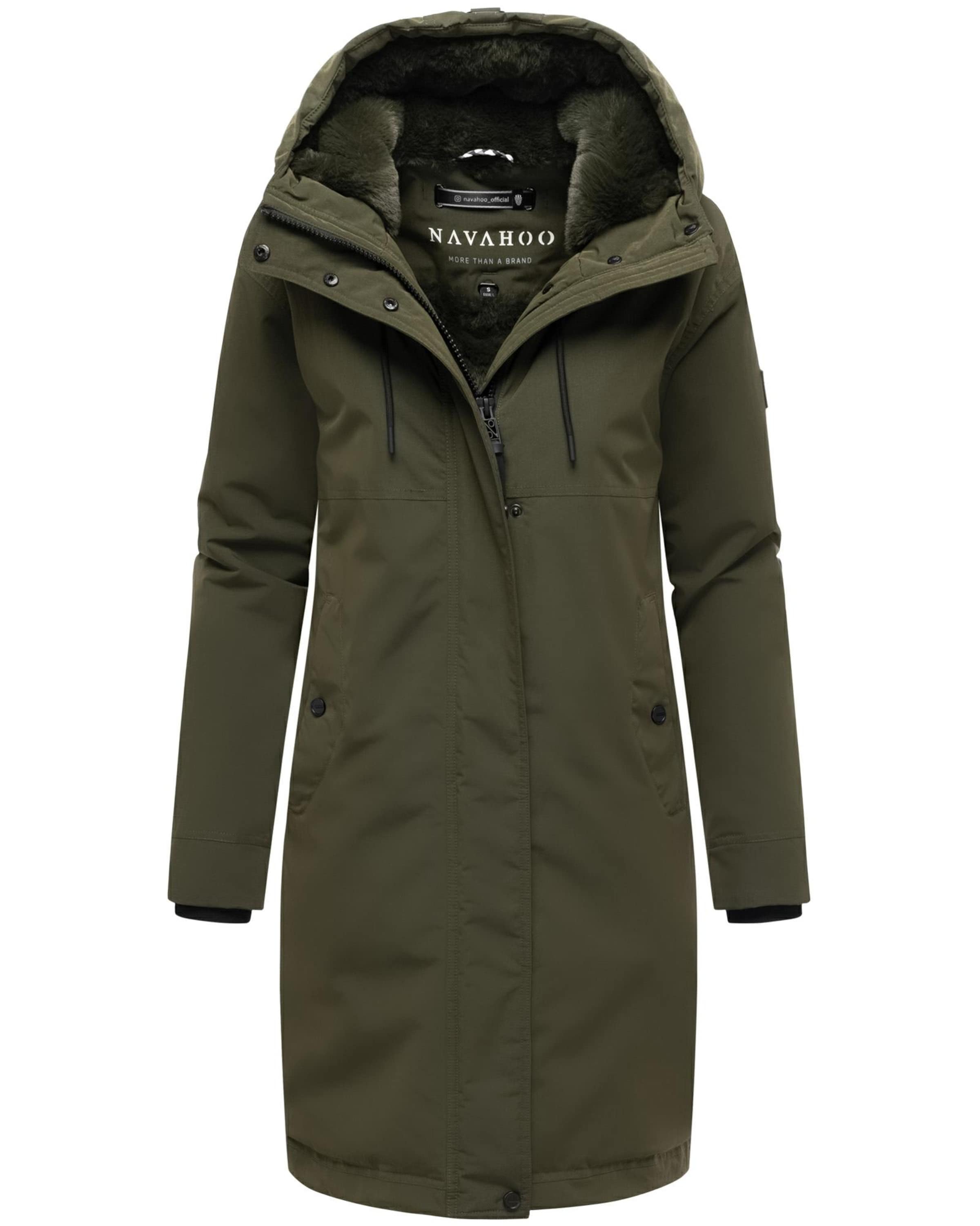 NAVAHOO Mantel 'Hageltanz 14' in Grün