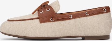 Chaussure à lacets Kazar en beige : devant