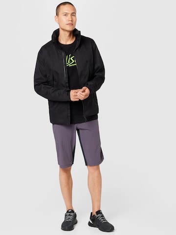 4F Outdoor jacket in Black