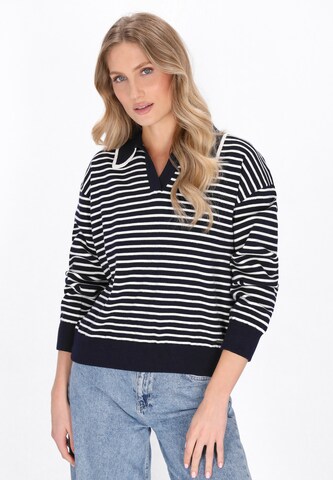 DreiMaster Maritim Sweater in Blue: front