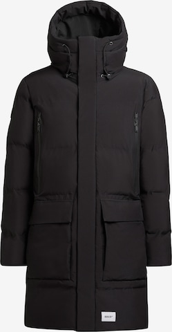 Manteau d’hiver 'Winer3' khujo en noir : devant