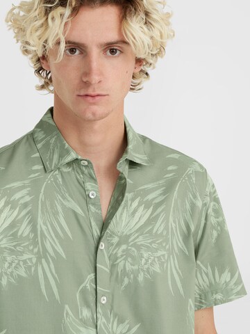 Regular fit Camicia 'Mix & Match Floral' di O'NEILL in verde