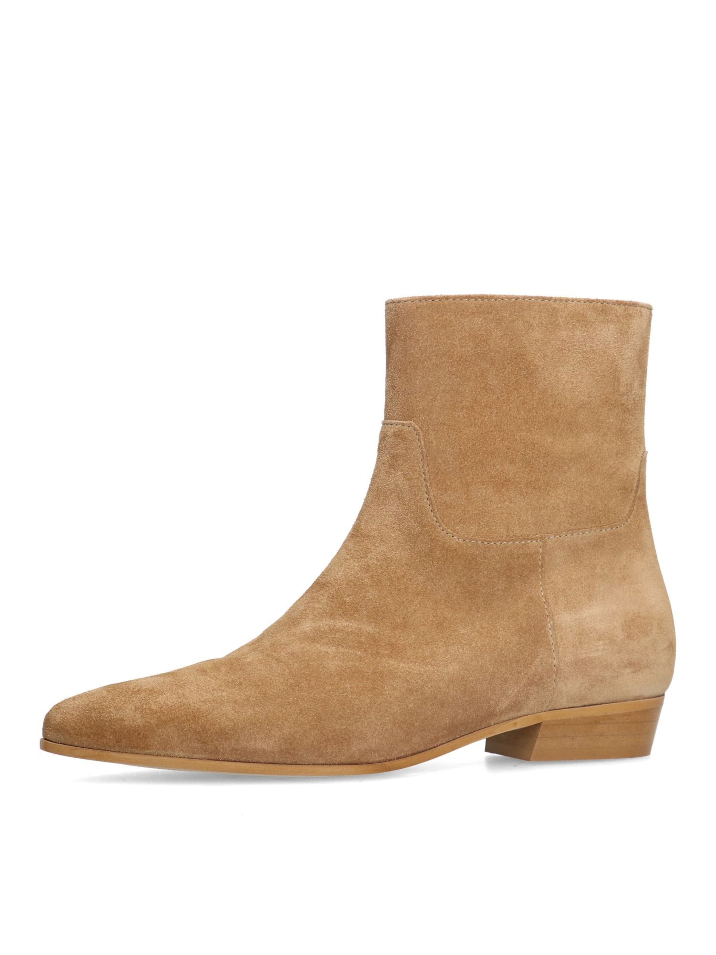 MANFIELD Stiefelette in Beige: Vorderseite
