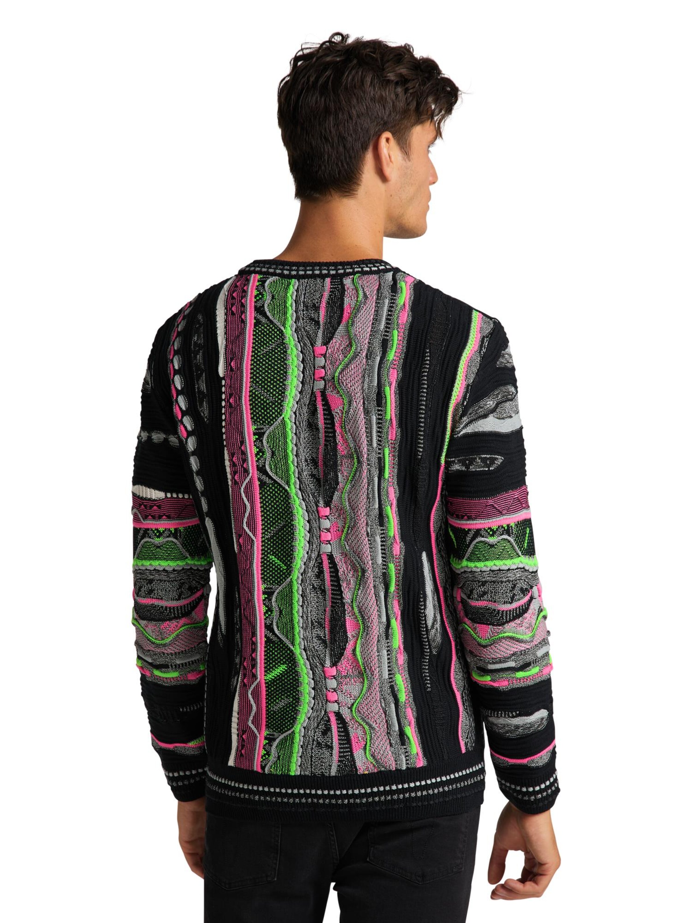 Carlo Colucci Pullover ' Comparato ' in Mischfarben