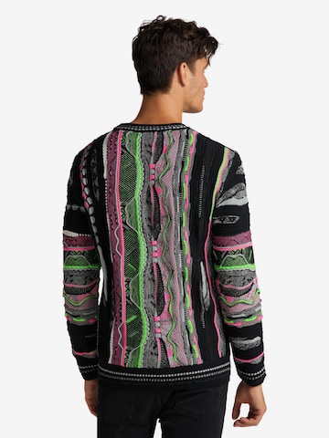 Carlo Colucci Sweater ' Comparato ' in Mixed colors