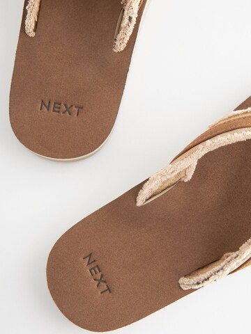 Infradito di Next in marrone