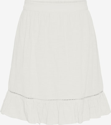 PIECES Skirt 'JEANITA' in White: front