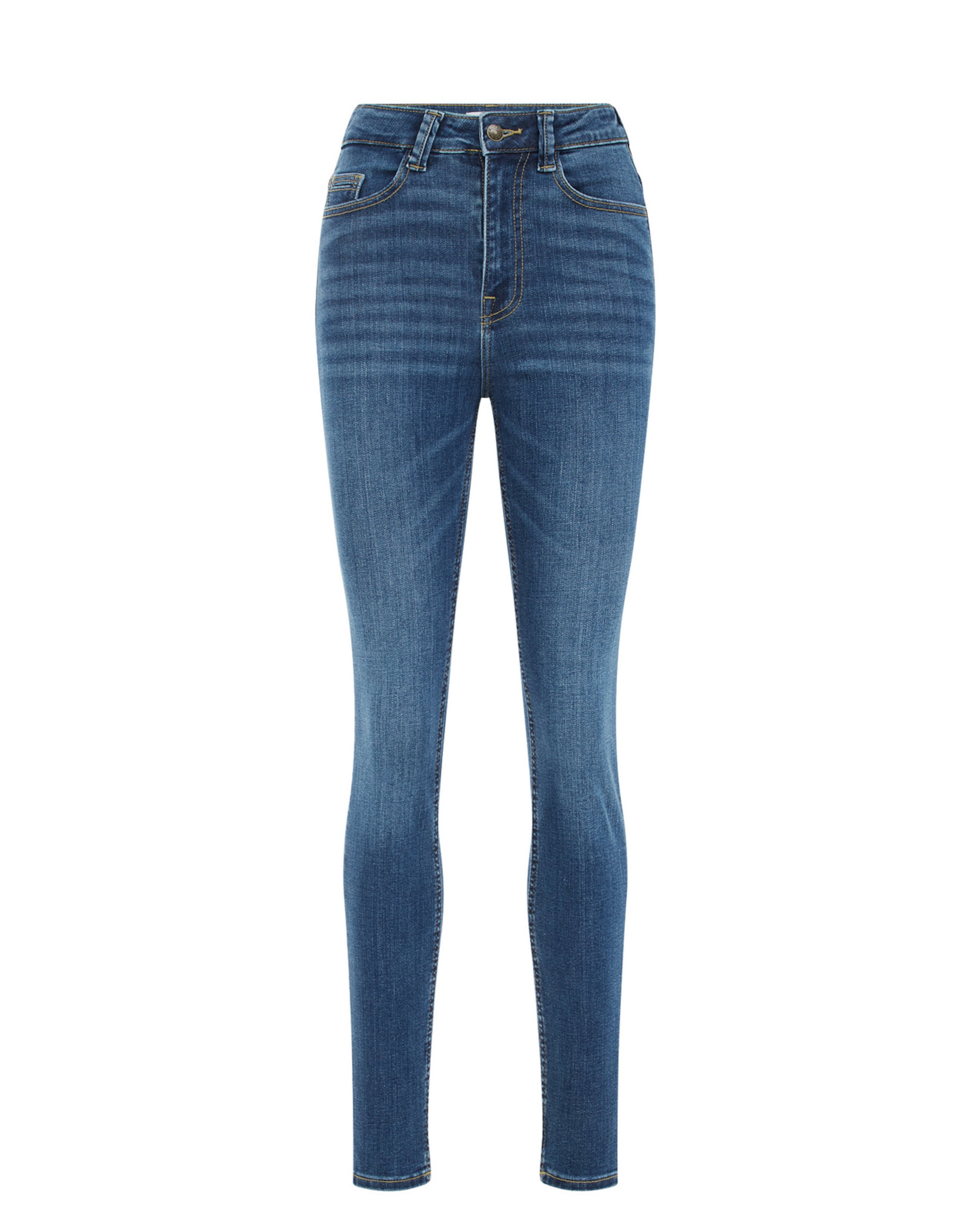Skinny Jeans &#x27;The Charmer&#x27; di WE Fashion in blu: frontale