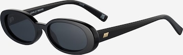 LE SPECS Sunglasses 'Outta Love' in Black: front