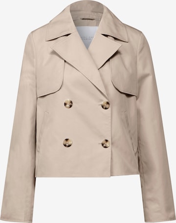 Street One Studio Kurzer Trenchcoat in Beige: Vorderseite