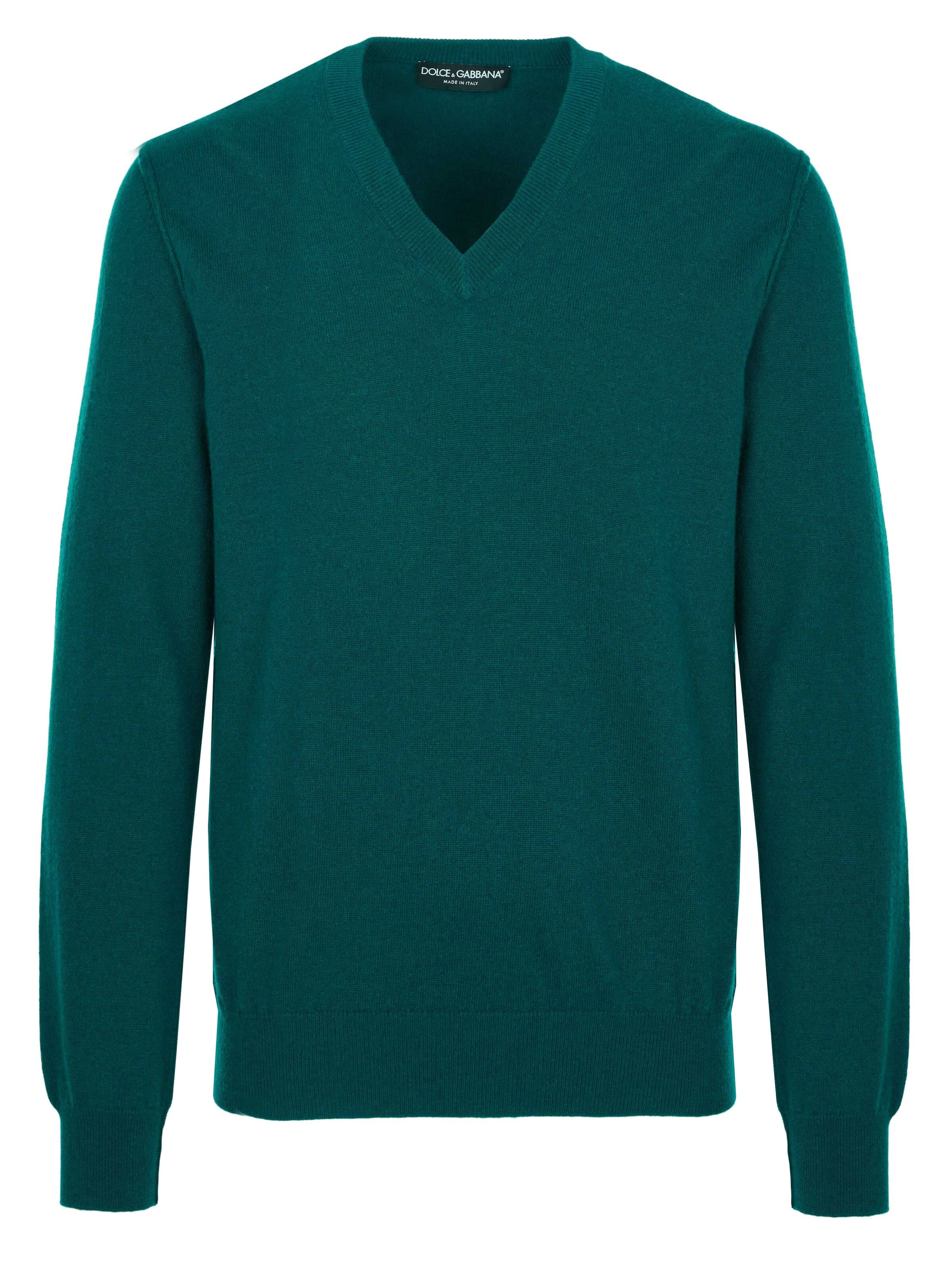 DOLCE & GABBANA Trui in Groen: voorkant