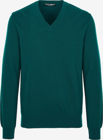DOLCE & GABBANA Pullover in Grün: Vorderseite
