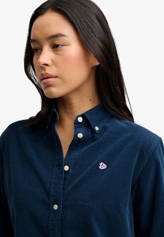 Chemisier Superdry & Co en bleu