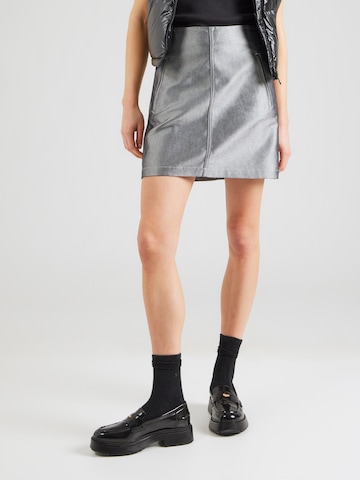 Calvin Klein Jeans Kjol i silver: framsida