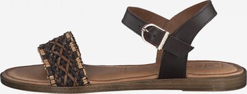 Sandale cu baretă de la TAMARIS pe maro