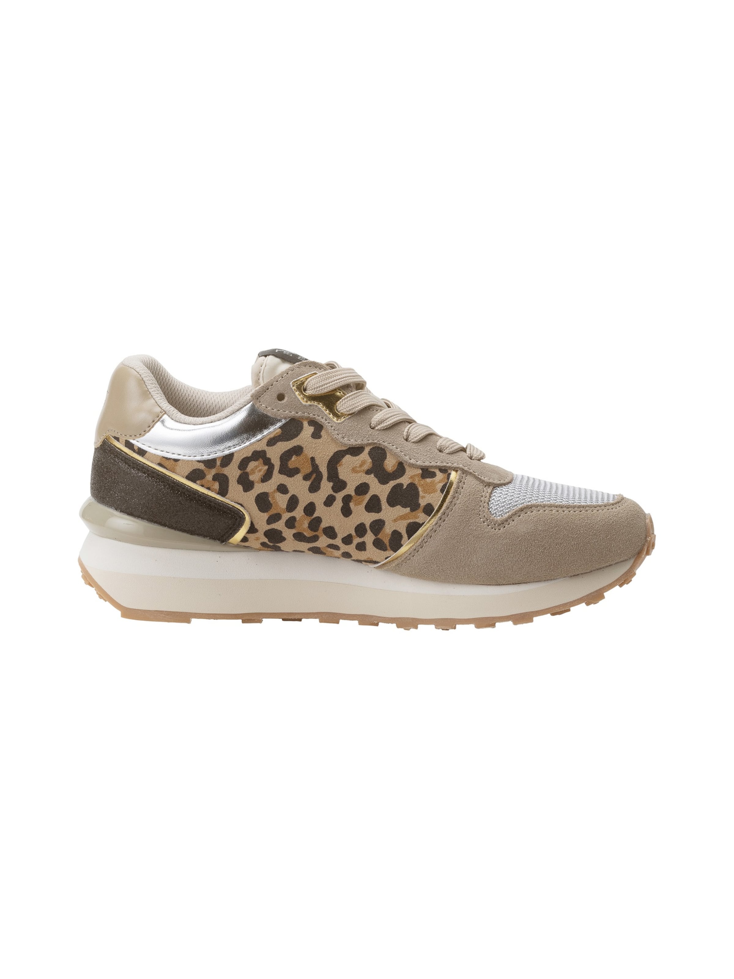 19V69 ITALIA Sneakers laag ' Senta Leo ' in Beige