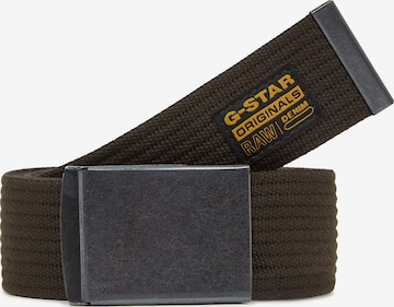 G-STAR Gürtel in Schwarz: Vorderseite