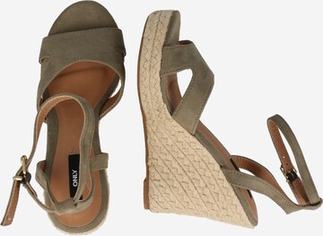 ONLY - Sandalias con hebilla 'AMELIA' en verde