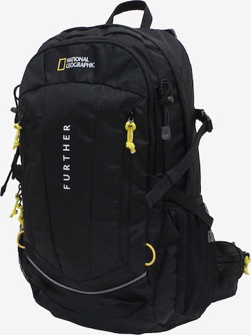National Geographic Backpack 'Destination' in Black: front