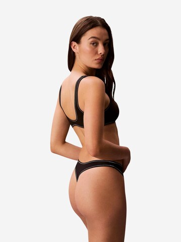 Classico Bikini 'BRALETTE LV00Q61100' di Calvin Klein Jeans in nero