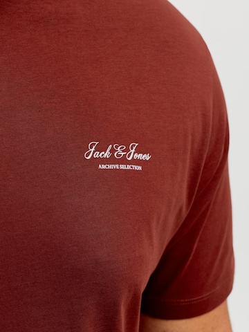 Jack & Jones Plus Shirt 'JJEARCHIVE' in Rood