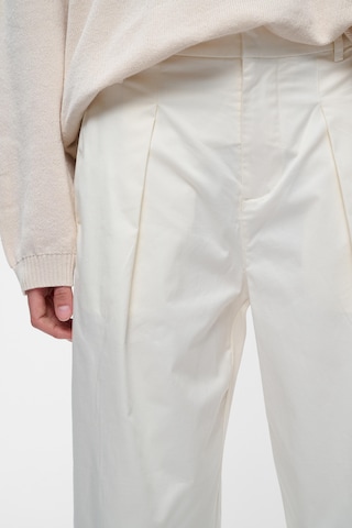 InWear Bő szár Nadrág - fehér
