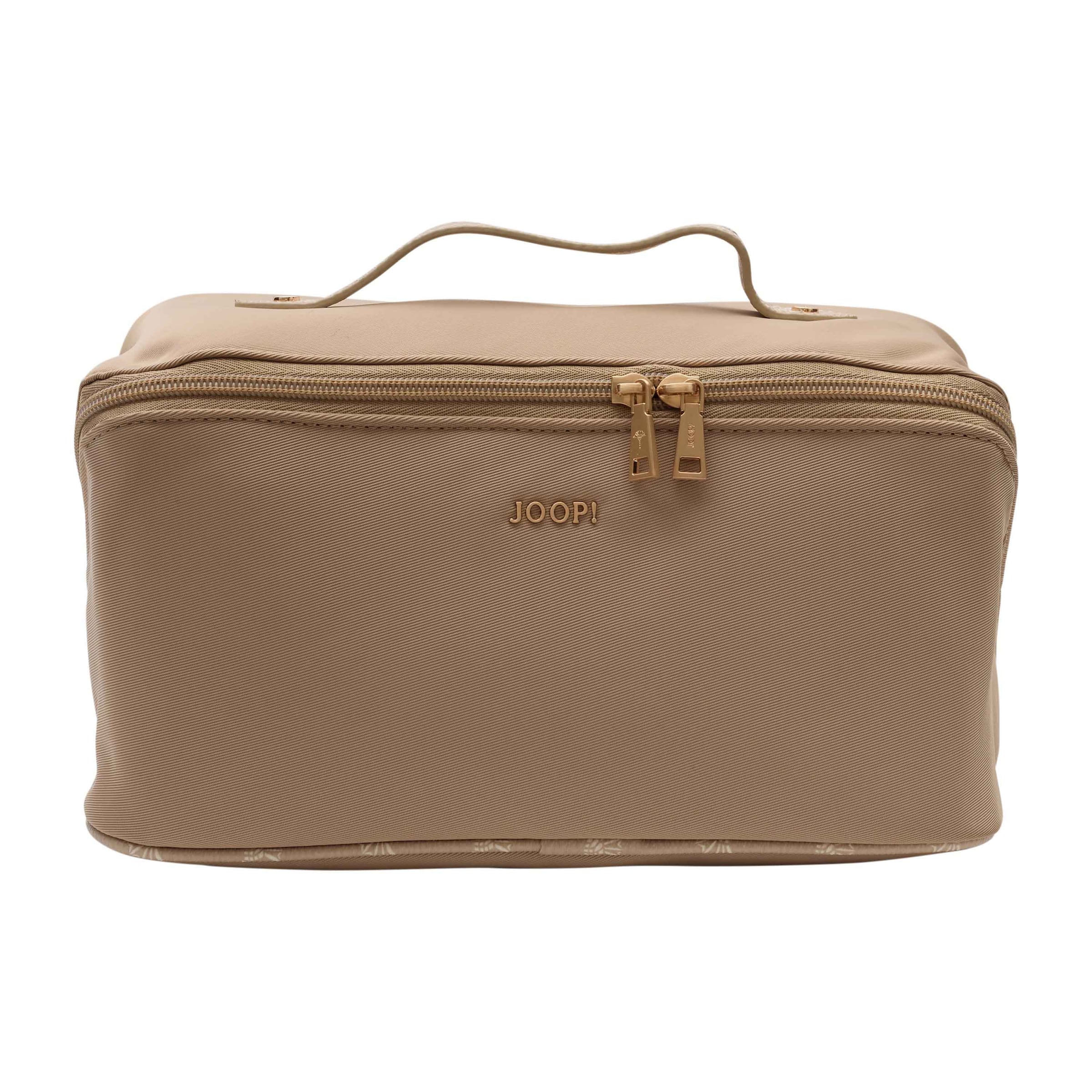JOOP! Cosmetic Bag in Brown: front