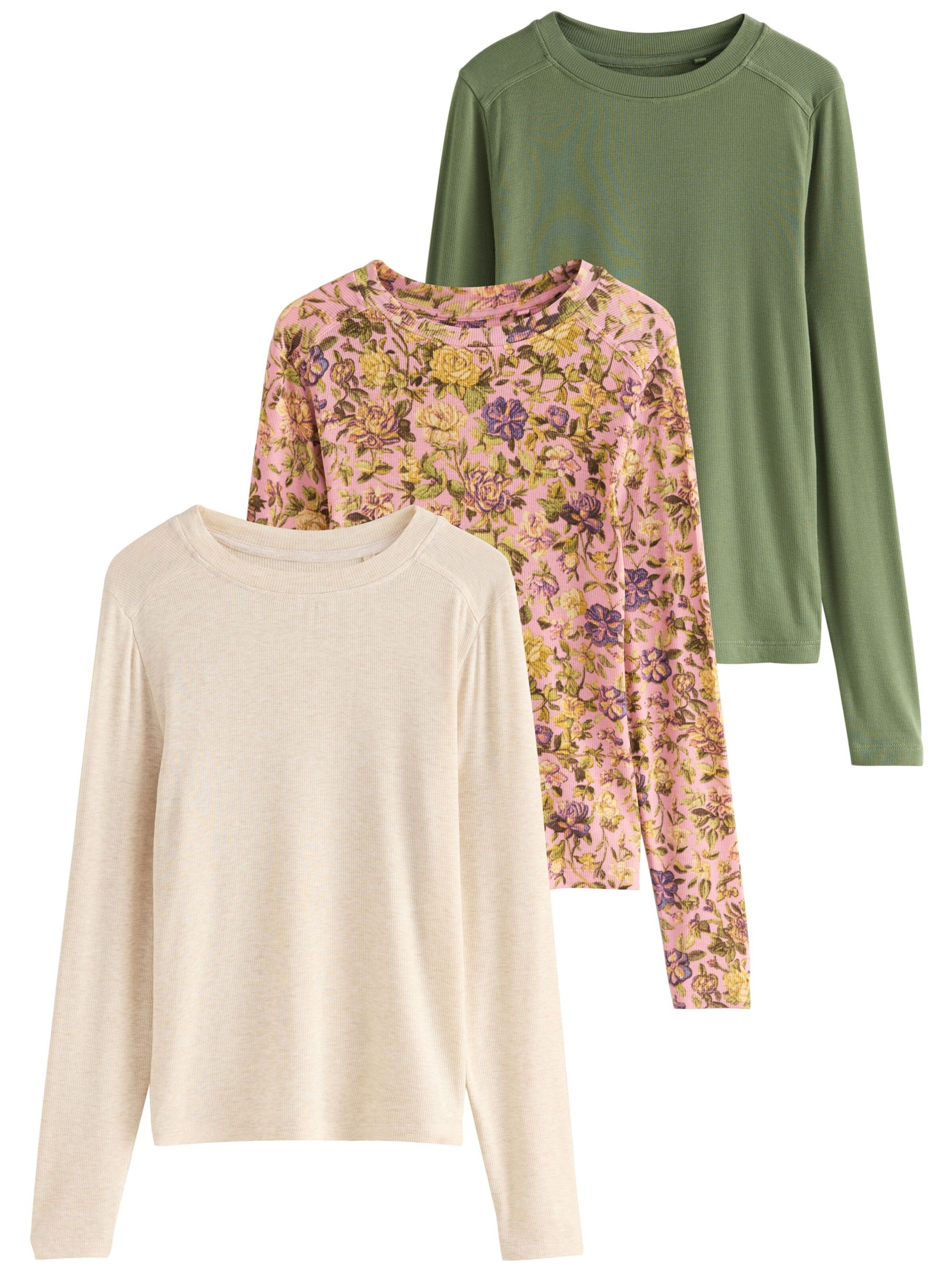 Next Футболка в Бежевый: спереди