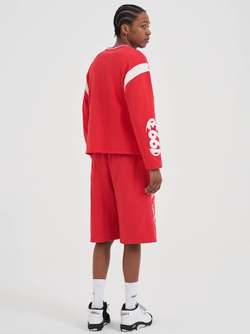 Loosefit Pantalon 'Off The Rim' AND1 en rouge