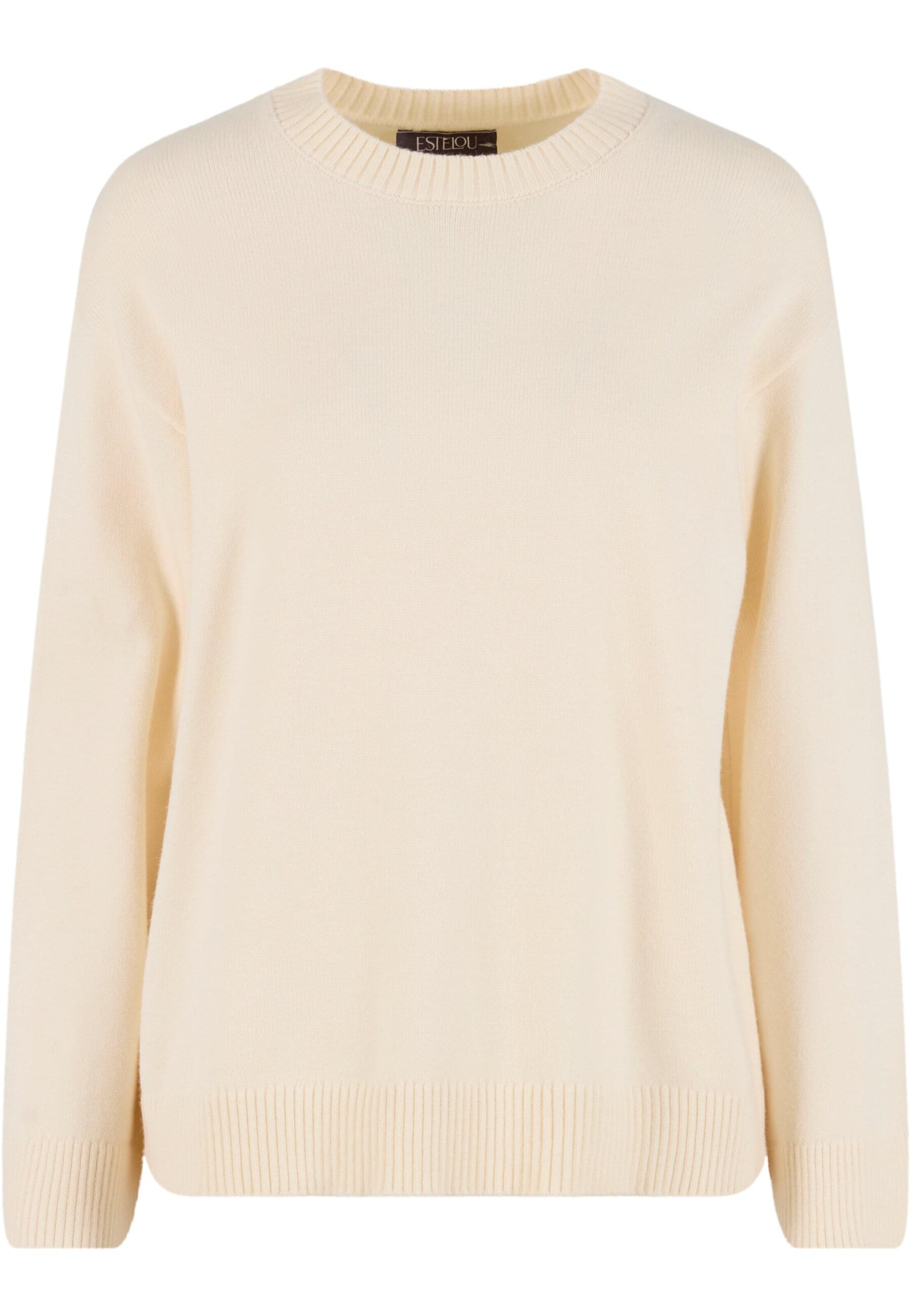 Urban Classics Trui in Beige: voorkant