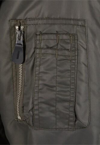 Mister Tee Přechodná bunda 'Forever Fierce Ma 1' – zelená