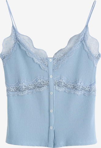 Haut Next en bleu : devant