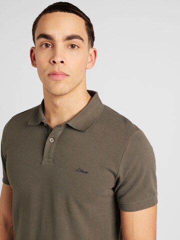 s.Oliver Poloshirt in Grün