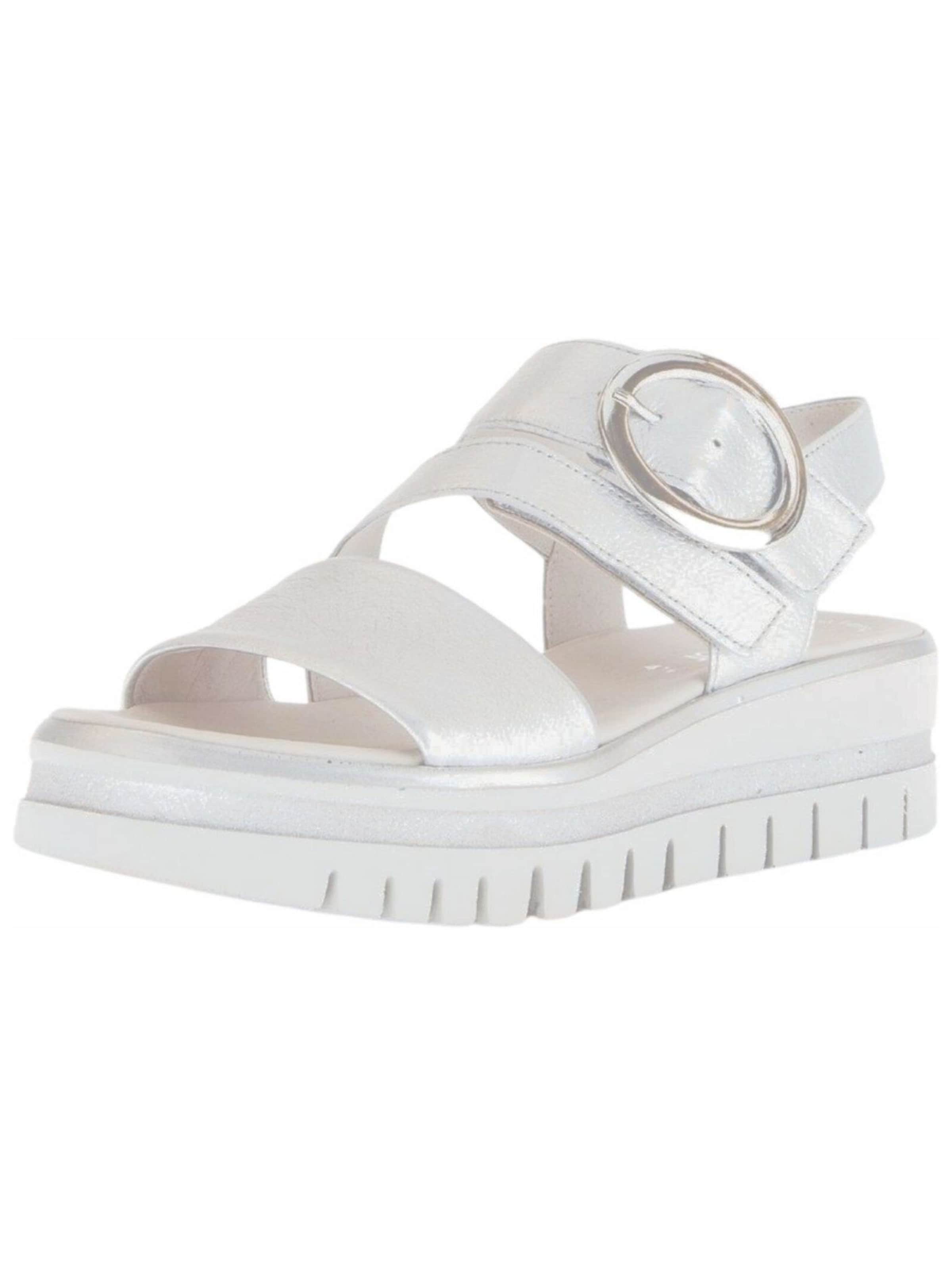 Sandalo di GABOR in bianco: frontale