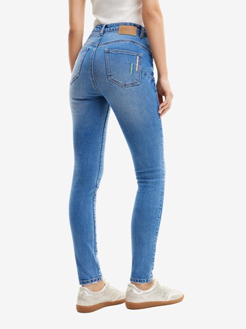 Coupe slim Jean Desigual en bleu