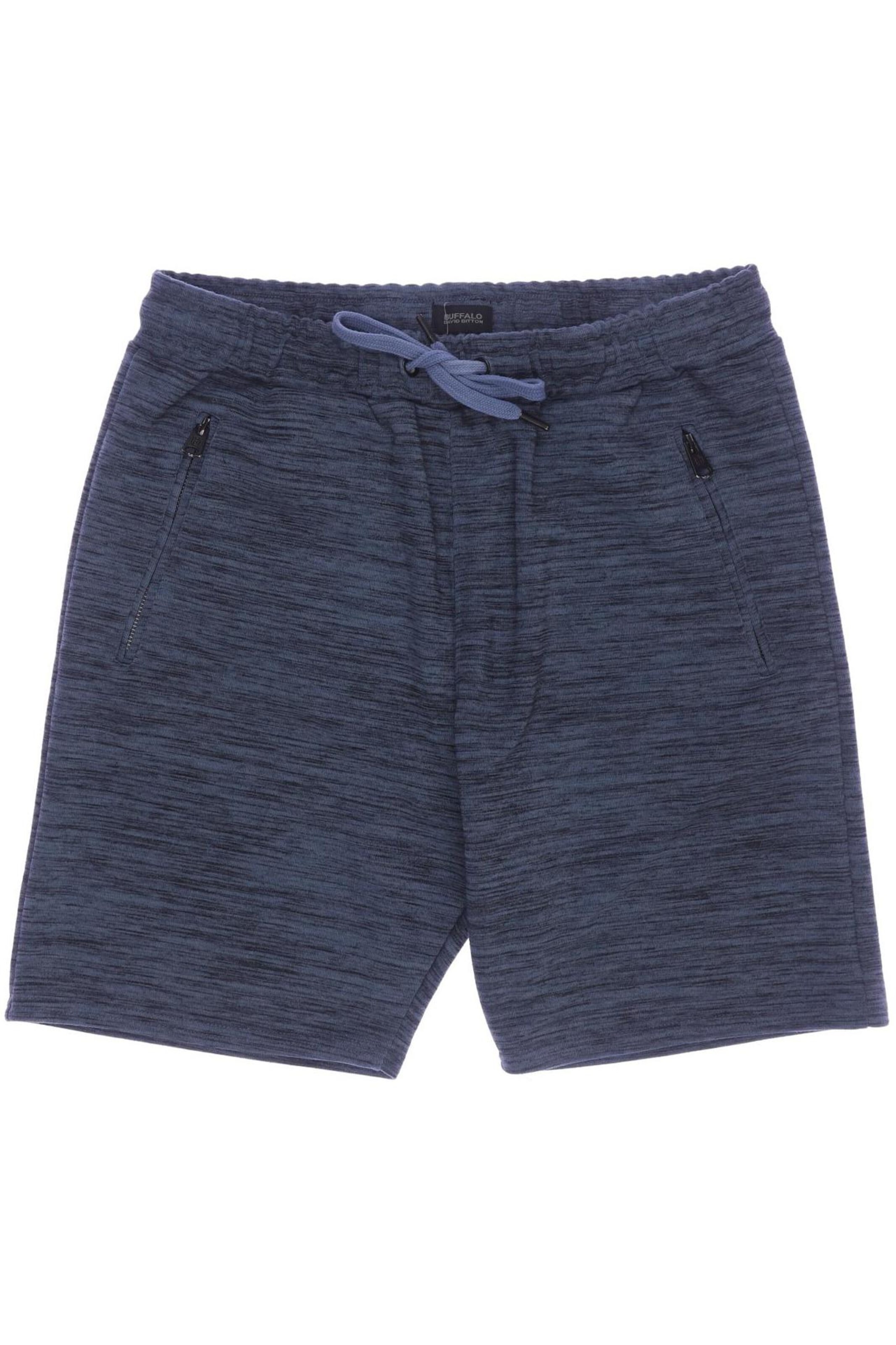 Buffalo David Bitton Shorts in 30 in Blue: front