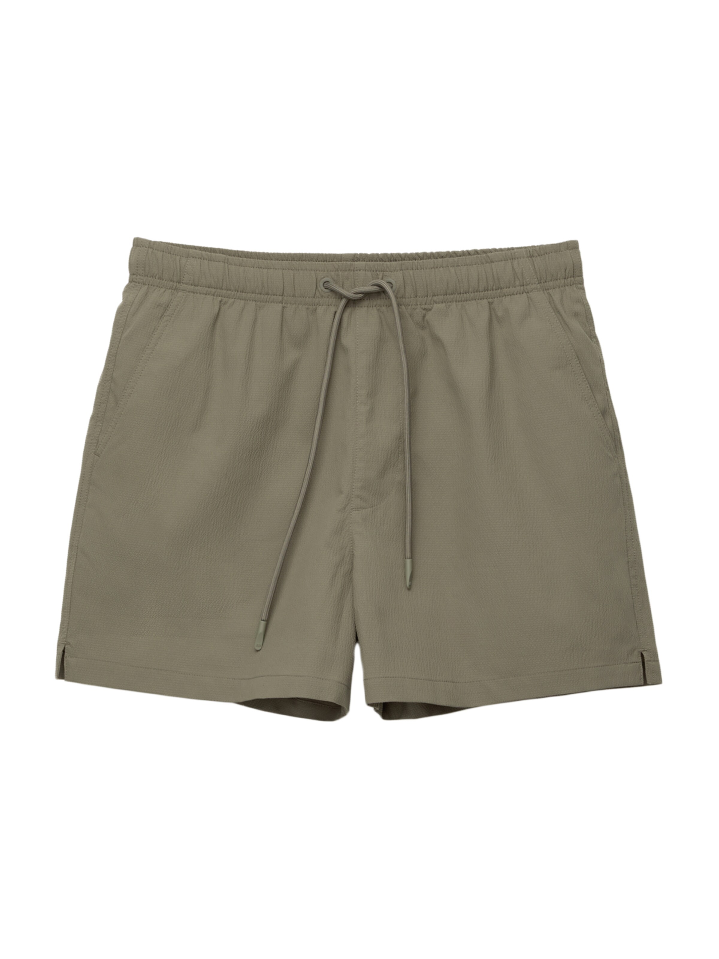 Pull&Bear Rövid fürdőnadrágok - zöld: elől