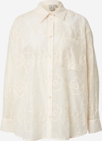 Camicia da donna 'Florina' di Y.A.S in beige: frontale