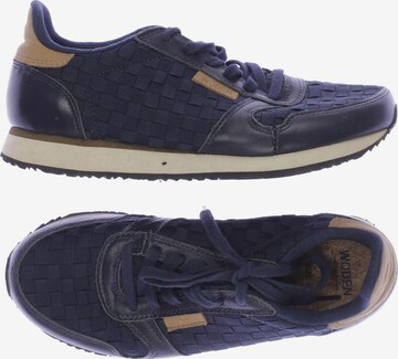 WODEN Flats & Loafers in 36 in Blue: front