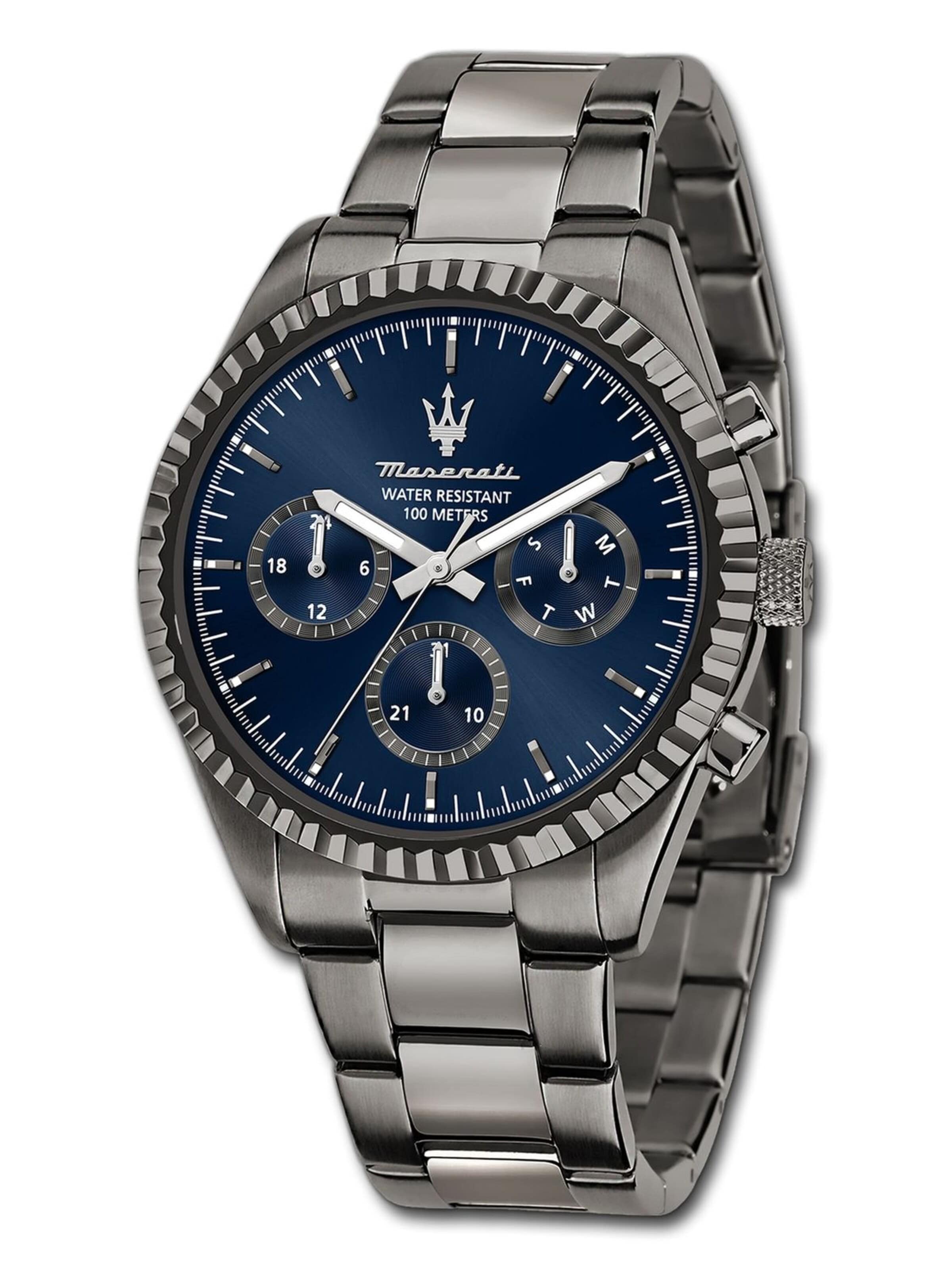 Maserati - Reloj analógico en gris: frente