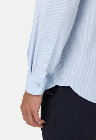 Boggi Milano Regular fit Overhemd 'B Sustainable' in Blauw